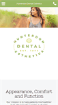 Mobile Screenshot of hunterdondentalesthetics.com